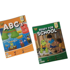Smart Alec Series: ABCs PK and Ready For School K activity books. New